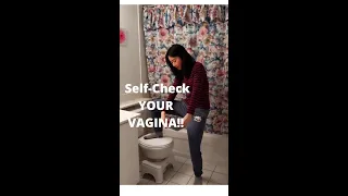 How To Self-Check Your Vagina! #shorts