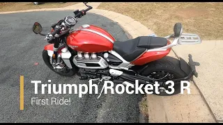 Triumph  Rocket 3R Owner's First Ride!