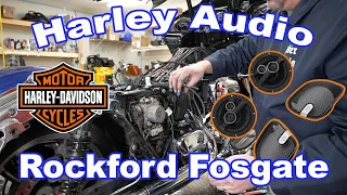 How To Install A Harley Audio By Rockford Fosgate System On A Touring Model