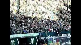 Timbers Army Sings the National Anthem