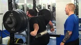 Free Hand Back Squat 315, 345, 405.mp4