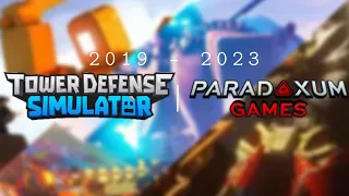 Tower Defense Simulator Throughout the Years.. ( 2019 - 2023) | TDS EDIT