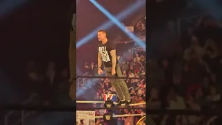 CM PUNK Entrance SmackDown Live / Tribute to the Troops 12/8/23