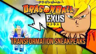 Dragon Ball Nexus | All Transformations Sneakpeaks [ROBLOX]