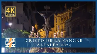 4K - Cristo de la Sangre (San Benito) por la Alfalfa 2024 | Semana Santa Sevilla