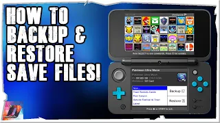 How To BACKUP & RESTORE 3DS Save Files!