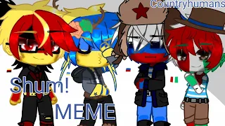 Shum! Meme ~ Countryhumans  Alemania, Ucrania, Rusia e Italia ~Ale_Country~