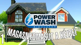 Power Wash Simulator LIVE #1 - Igen, ilyen is létezik... :D