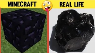 Minecraft Obsidian In Real Life🤯 || Obsidian Real Life मै कैसे बनाए ||#shorts #experiment