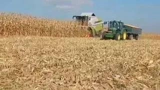 Jesień 2014 Inaczej niż zwykle - Claas Tucano 430, JD6930P, JD6330P & JD5720 *Podkarpacie*