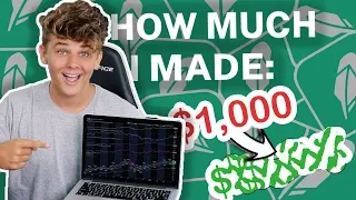 I TRIED TRADING STOCKS FOR A WEEK WITH $1,000