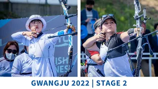 Germany v Korea – recurve women team gold | Gwangju 2022 World Cup S2