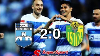 NK Osijek-NK Istra 1961 2:0, SuperSport HNL, 13.kolo, 15.10.2022. | SVI GOLOVI