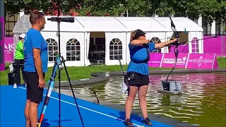 Archery | Recurve bow | Deutsche Meisterschaft 2023  Bogenschießen im Freien in Wiesbaden | Tag 1