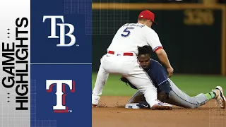 Rays vs. Rangers Game Highlights (7/18/23) | MLB Highlights