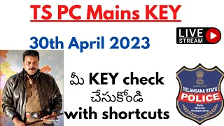 Telanagana Constable Mains Key || 30th April 2023 ||  English Grammar