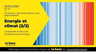 Energie et climat (2/2) : rôle et conséquences de l'énergie