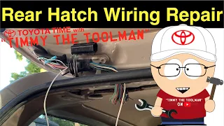 Rear Hatch Wiring Repair (3rd Gen 4runner)