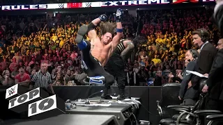 WWE Extreme Rules craziest crash-landings: WWE Top 10, July 14, 2018