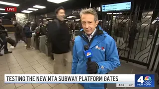 MTA defends new fare gates in subways despite people 'piggybacking' through | NBC New York