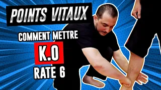How to do a KO with the "Rate 6" pressure point (Kyusho Jitsu – Self defense)