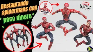 Restaurando figuras de spiderman con poco dinero !!!!! 🦖🦖🦖