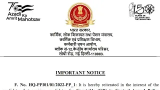 SSC Constable GD in CAPFs SSF Rifleman GD In AR & Sepoy In NCB Examination 2022 Important Notice.