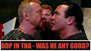 Was DDP good in TNA like Christian Cage or was he boring like beige?