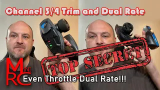 SCX24 - Hidden Secret! Channel 3 & 4 Trim and Dual Rates / End Points! Even Throttle Dual Rate!