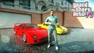 GTA: Vice City Tommy Vercetti HD Universe REMASTERED Graphics! Next-Gen Ray-Tracing [GTA 5 PC Mod]