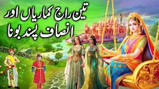 Teen Raj Kumariyan aur Insaaf Pasand Bona || The three princesses and the dwarf || urdu kahani