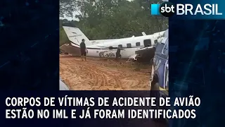 Começam as investigações sobre queda de avião no Amazonas | SBT Brasil (18/09/23)