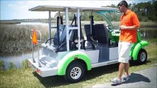 6 Passenger Bubble Buddy Electric Vehicle - Low Speed Vehicle