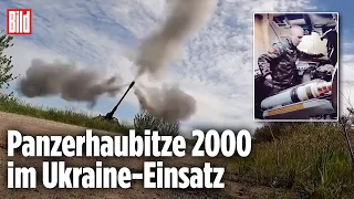 Panzerhaubitze 2000 – seltener Blick in das Innere des Artillerie-Geschützes