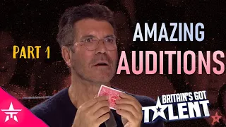 AMAZING Auditions on Britain's Got Talent | PART 1
