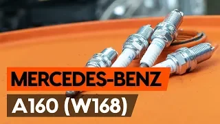 Как да сменим запалителни свещи / свещи на MERCEDES-BENZ A160 (W168) [ИНСТРУКЦИЯ AUTODOC]