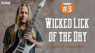 #3 Wicked Guitar Lick of the Day – Chromatic Metal Lick In E