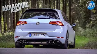 Golf 7 R Facelift + Akrapovic - pure SOUND💥!