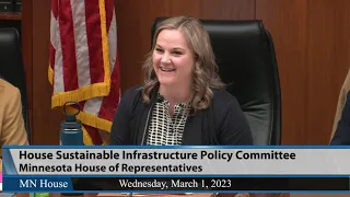 House Sustainable Infrastructure Policy Committee 3/1/23