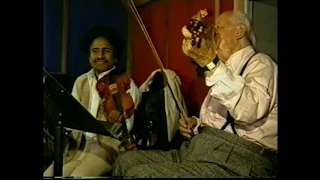 Dr L Subramaniam and Stephane Grappelli