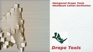 Tutorial Rhinoceros mengenai Drape Tools/TUTORIAL eps.11