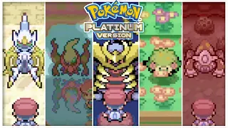 Pokémon Platinum - All Legendary Pokemon Locations (HQ)