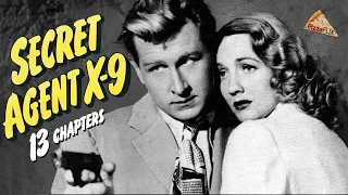 Secret Agent X-9 (1945) 13-CHAPTER CLIFFHANGER