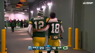 Aaron Rodgers & Randall Cobb Leave Lambeau Field for Possibly the Final Time