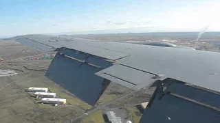 Boeing KC 135 Stratotanker Landing at Keflavik in a Grand Forks KC 135R Stratotanker