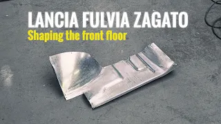 Lancia Fulvia Zagato: shaping a front floor