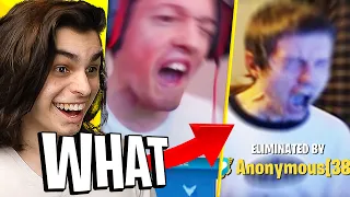 Reacting to FORTNITE RAGES (HILARIOUS!)