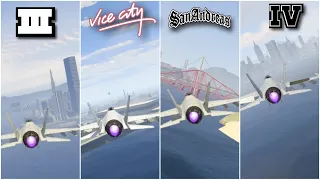 FLYING TO ALL GTA GAMES IN GTA 5