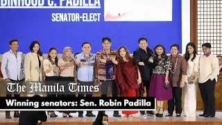 Winning senators: Sen. Robin Padilla