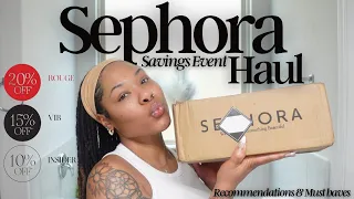 *HUGE* Sephora Haul | Savings Event Recommendations & Must Haves!